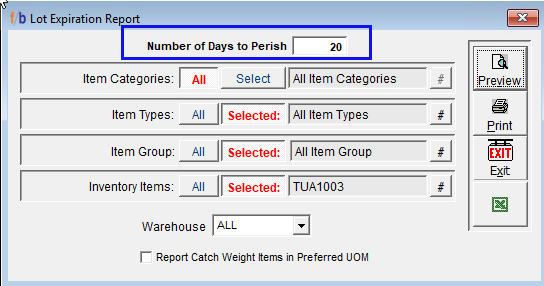 4.3.112 -Lot Exp prep